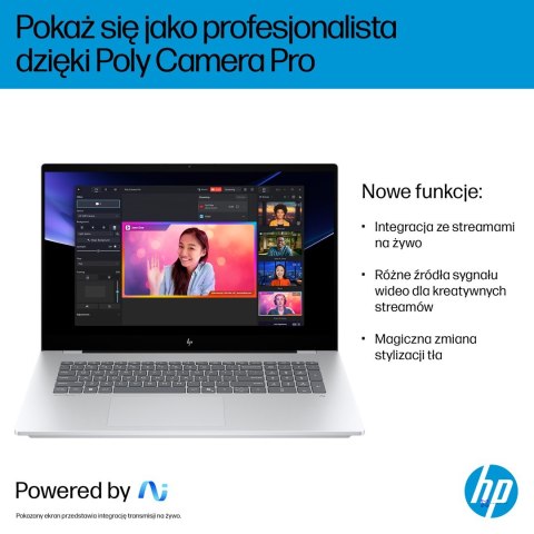 HP OmniBook 7 17-DC0073CL Ultra 7 258V 17.3"FHD Touch 32GB SSD1TB BT BLKB GeForce RTX 4050 6GB Win11 Silver (REPACK) 2Y (OUTLET)