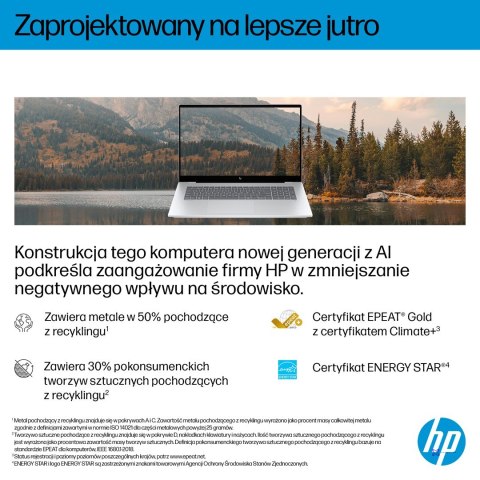 HP OmniBook 7 17-DC0073CL Ultra 7 258V 17.3"FHD Touch 32GB SSD1TB BT BLKB GeForce RTX 4050 6GB Win11 Silver (REPACK) 2Y (OUTLET)
