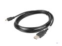 Kabel Lanberg CA-USBK-10CC-0018-BK (USB 2.0 M - Mini USB M; 1,8m; kolor czarny)