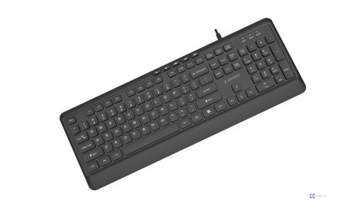 Klawiatura typu "czekoladki" USB (A+C) Gembird KB-MCH-05 1.8m czarna