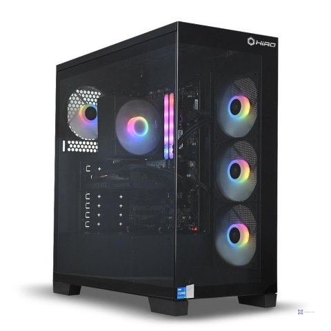 Komputer HIRO Aurora AMD Ryzen 7 9800X3D, RX 9700 GRE 12GB, 32GB RAM, 2TB SSD, WIFI, W11H