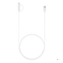 Samsung Combo Cable (Type-C & Micro USB), White