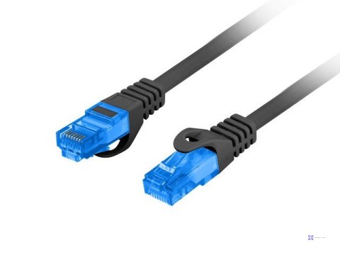 LANBERG PATCHCORD S/FTP KAT.6A 0.5M CZARNY LSZH CCA (FLUKE PASSED) PCF6A-10CC-0050-BK