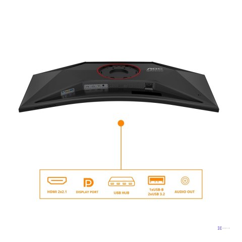 MONITOR AOC LED 34" CU34G4Z Fast VA WQHD 240Hz