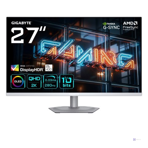 MONITOR GIGABYTE OLED 27" MO27Q2A ICE 280Hz