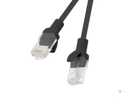 Patchcord UTP Lanberg PCU5-10CC-0050-BK (RJ45 - RJ45 ; 0,50m; UTP; kat. 5e; kolor czarny)