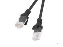 Patchcord UTP Lanberg PCU6-10CC-0300-BK (RJ45 - RJ45 ; 3m; UTP; kat. 6; kolor czarny)