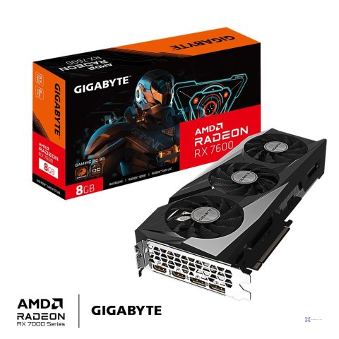 Karta graficzna Gigabyte Radeon RX 7600 GAMING OC 8GB GDDR6 (OUTLET)