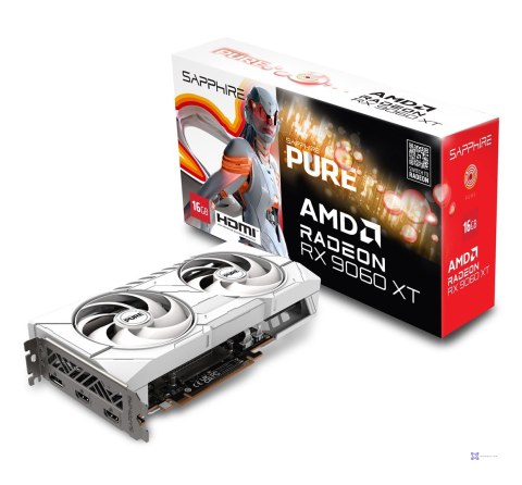 Karta graf. SAPPHIRE PURE RX 9060 XT GAMING OC 16GB (OUTLET)