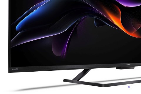 Telewizor SHARP 50HR7265E QLED 50" 4K Ultra HD Google TV Dolby Digital Plus DVB-T2 Czarny