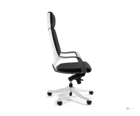 Fotel biurowy Apollo BL403 burgundy/biały