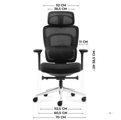 Fotel biurowy Visioner 6.1 Black N