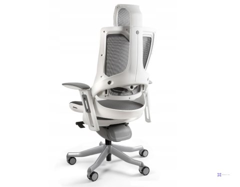 Fotel biurowy Wau 2 NW41 siatka charcoal/biały