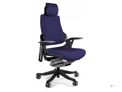 Fotel biurowy Wau BL412 tkanina navyblue/czarny