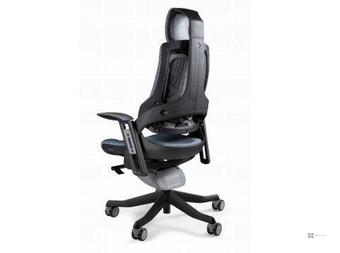 Fotel biurowy Wau BL412 tkanina navyblue/czarny