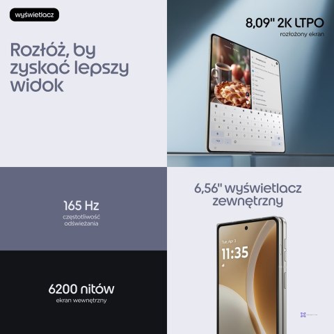 Motorola Razr Fold 5G 16/512GB PANTONE Lily White