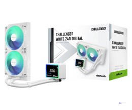 Chłodzenie ASRock Challenger White 240 Digital (OUTLET)