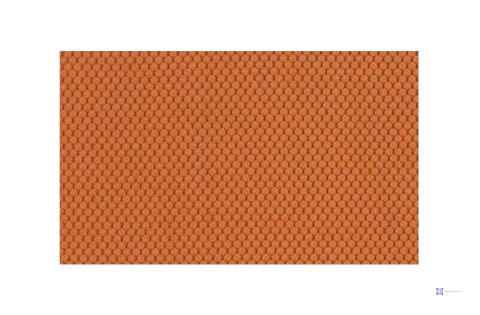 Fotel biurowy Wau 2 BL405 tkanina mandarin/biały