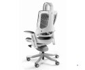 Fotel biurowy Wau 2 BL416 tkanina snowy/biały