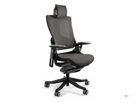 Fotel biurowy Wau 2 NW41 siatka charcoal/czarny