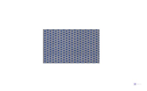 Fotel biurowy Wau 2 NW43 siatka royalblue/biały