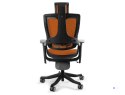 Fotel biurowy Wau 2 NW45 siatka mandarin/czarny