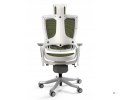 Fotel biurowy Wau 2 NW46 siatka olive/biały
