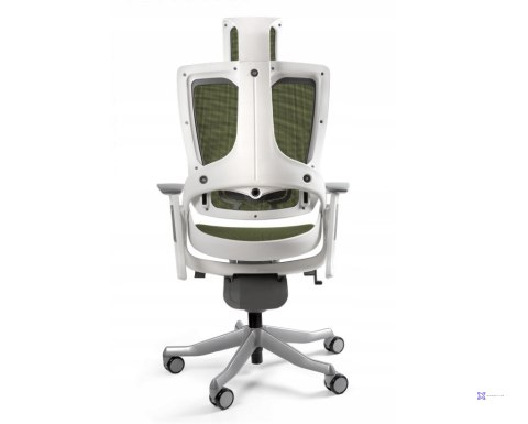 Fotel biurowy Wau 2 NW46 siatka olive/biały