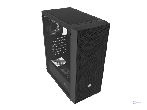 FURY OBUDOWA SHOBO SH8F MIDI TOWER Z OKNEM CZARNA