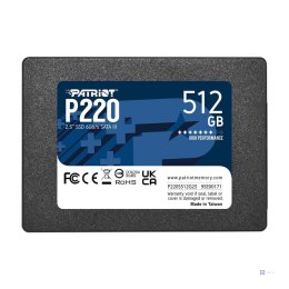 Dysk SSD Patriot P220 512GB 2.5
