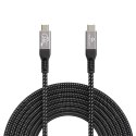 GEMBIRD KABEL DO ŁADOWANIA I TRANSMISJI DANYCH PREMIUM USB 4 TYPE-C 40 GB/S, 240 W, 0.3 M