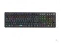 KLAWIATURA I-BOX AURORA K-6 RGB, MECHANICZNA, RED SWITCH, LOW PROFILE GAMING