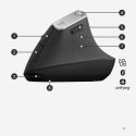 Mysz Logitech MX 910-005448 (optyczna; 4000 DPI; kolor czarny) (OUTLET)