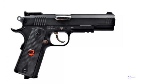 Pistolet wiatrówka BRUNI 816 US Combat kal. 4,5 mm BB, 20-strzałowy CO-2, do 17J