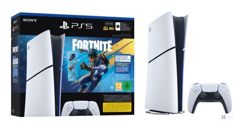 PlayStation 5 Slim Digital + Fortnite Rozkwitający Chaos (OUTLET)
