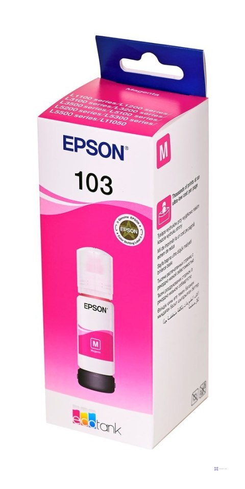Tusz Epson C13T00S34A (oryginał 103; 65 ml; czerwony)