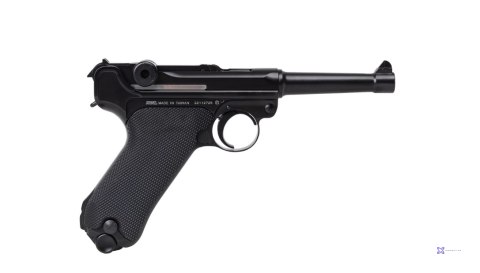 Wiatrówka pistolet RANGER P08 Parabellum KWC kal. 4,5 BBs BLOW BACK 21 strz. FULL METAL CO2 (AAKCMB410AZB)