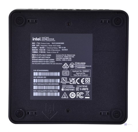 Actina NUC RNUC13ANKI50002/8GB/256SSD/W11P [4992]