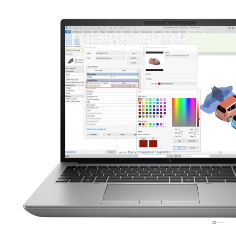 HP Zbook Fury G11 i5-13600HX vPro 16"WQUXGA 120Hz 500nits AG 32GB DDR5 5600 SSD(512+1TB) RTX1000 Ada 6GB Cam 5MP+IR 95Wh W11Pro 