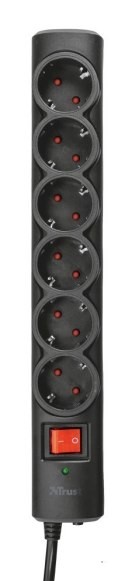 Listwa TRUST 6-PORT SURGE GUARD EU
