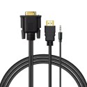 SAVIO KABLE/ADAPTER HDMI-VGA CL-198