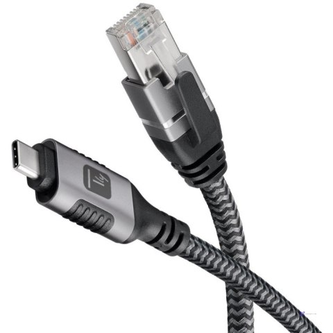 TECHLY ADAPTER/KABEL SIECIOWY USB-C NA GIGABIT ETHERNET RJ45 1M