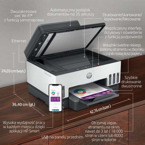Urządzenie wielofunkcyjne HP Smart Tank 790 4WF66A (OUTLET)