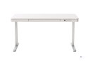 Activejet Biurko z elektryczną regulacją wysokości ET119W-C w kolorze białym. Wymiar blatu 140 x 70 cm. (OUTLET)
