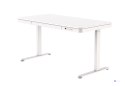 Activejet Biurko z elektryczną regulacją wysokości ET119W-C w kolorze białym. Wymiar blatu 140 x 70 cm. (OUTLET)