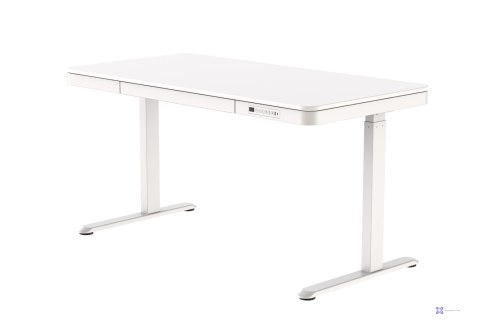 Activejet Biurko z elektryczną regulacją wysokości ET119W-C w kolorze białym. Wymiar blatu 140 x 70 cm. (OUTLET)