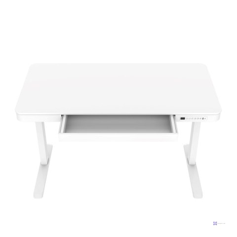 Activejet Biurko z elektryczną regulacją wysokości ET119W-C w kolorze białym. Wymiar blatu 140 x 70 cm. (OUTLET)