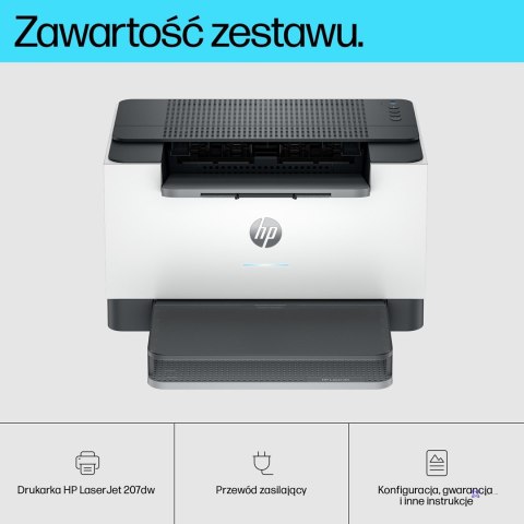Drukarka laserowa HP LaserJet M207dw (OUTLET)