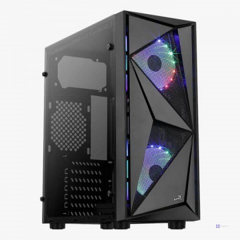 OBUDOWA AEROCOOL PGS GLIDER COSMO FRGB-G-BK-v1 2xF