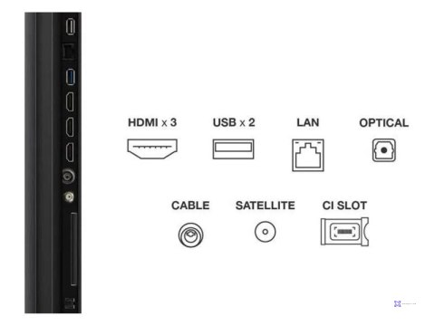 Telewizor TCL 55C61KS QD-Mini LED 55'' 4K Ultra HD Google TV Dolby Atmos DVB-T2 Czarny (OUTLET)